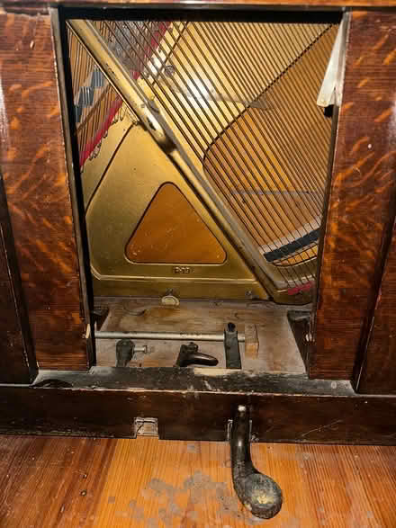 Photo of free antique upright piano (southeast of town) #3