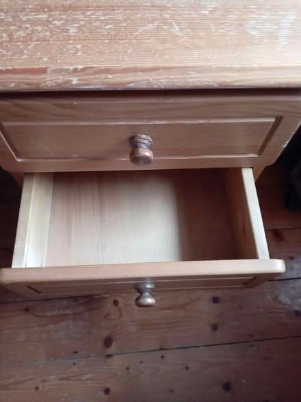 Photo of free Pine bedside locker (Lucan, Dublin) #4