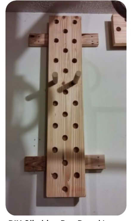 Photo of Climbing peg board (belmont/watertown line) #1