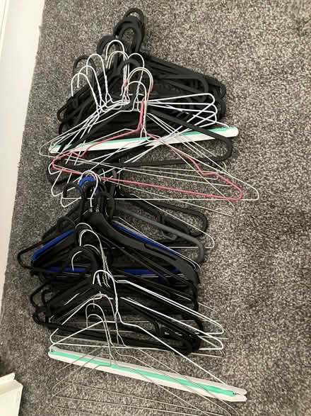 Photo of free Coat hangers (Greasby CH49) #1