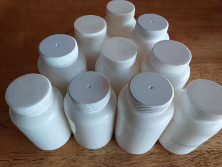 Photo of free Clean, plastic, supplement bottles (Clinton Hill) #2