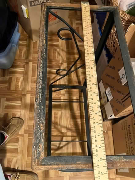 Photo of free Old metal aquarium stand (Near Illinois and Iroquois) #4