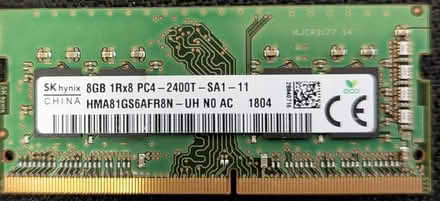 Photo of free 8gb laptop memory module (Cupertino Public Library) #1