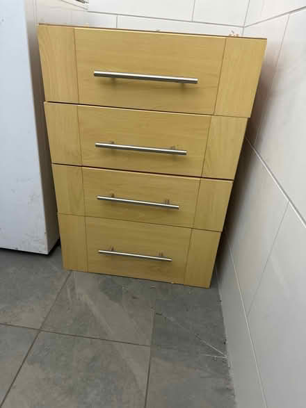 Photo of free Kitchen chest of draws (Se6 2ha) #1