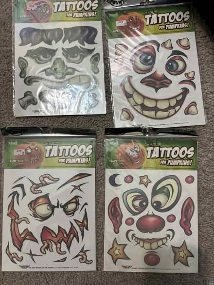 Photo of free Pumpkin tattoos (Sunnyvale near Fremont H.S.) #1