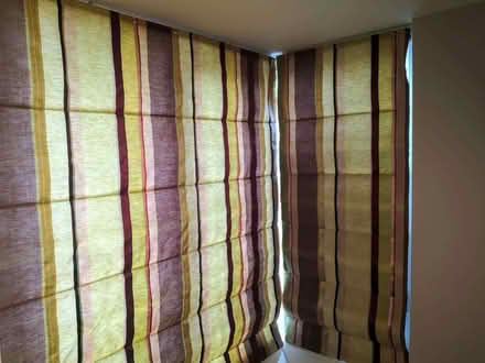 Photo of free Roman-style Silk Window Blinds and All Fittings (Godmanchester PE29) #1