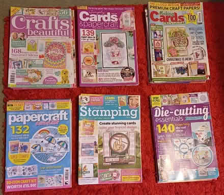 Photo of free 31 Papercraft & Stamping Magazines (Bilton CV22) #1