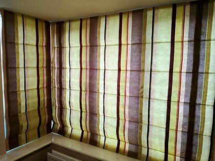 Photo of free Roman-style Silk Window Blinds and All Fittings (Godmanchester PE29) #2