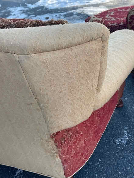 Photo of free Oversized chair/ottoman & couch (Kinnelon) #4