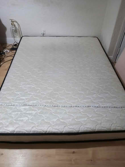 Photo of free Double size mattress (EH48 Bathgate) #3