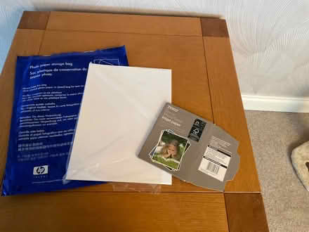Photo of free HP Photo paper storage bag (Covingham SN3) #1