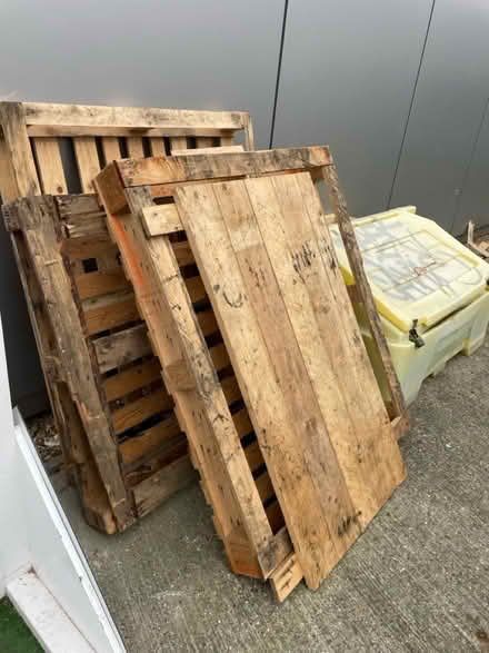 Photo of free Wood pallets (not Euro ones) (SE10 0FR) #1