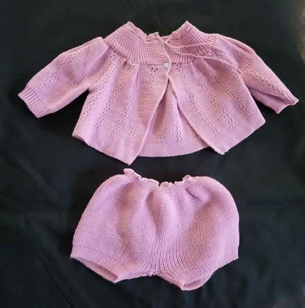 Photo of free Knitted Baby Clothes (Crescent Park) #1