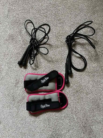 Photo of free 2 skipping ropes and pair of Ankle weights (Wennington LA2) #1