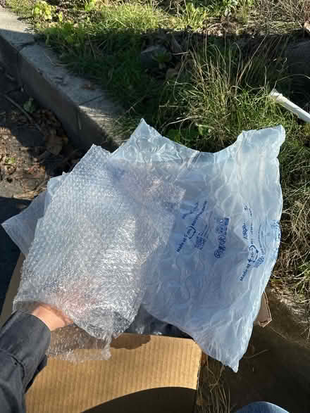 Photo of free Box of 2 types of bubble wrap (North San Leandro) #1