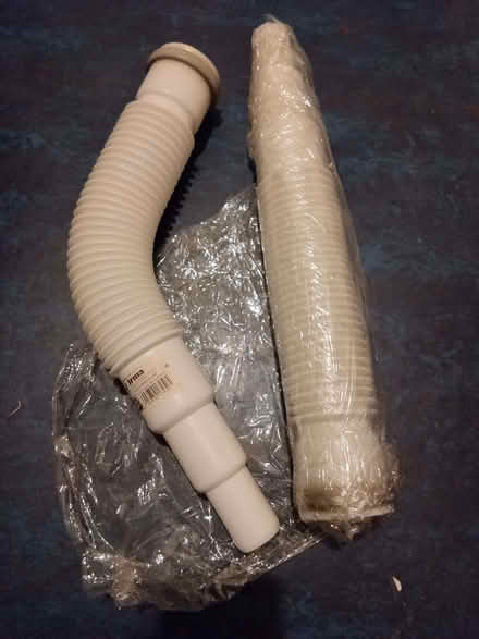 Photo of free Two Flexible plastic drain hoses - unused (Pokesdown BH6) #1