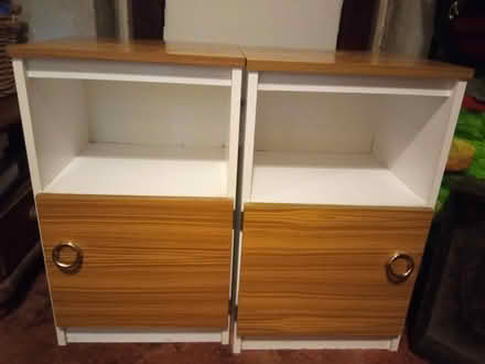 Photo of free Pair of bedside tables (Salfords) #1