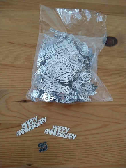 Photo of free Silver wedding decorations (Chesham Bois HP6) #2