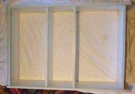 Photo of free White laminated chipboard shelf unit. (Monkmoor SY2) #1