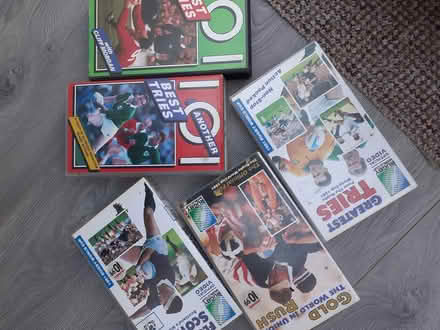 Photo of free 5 VHS rugby tapes (Styvechale, Coventry) #1