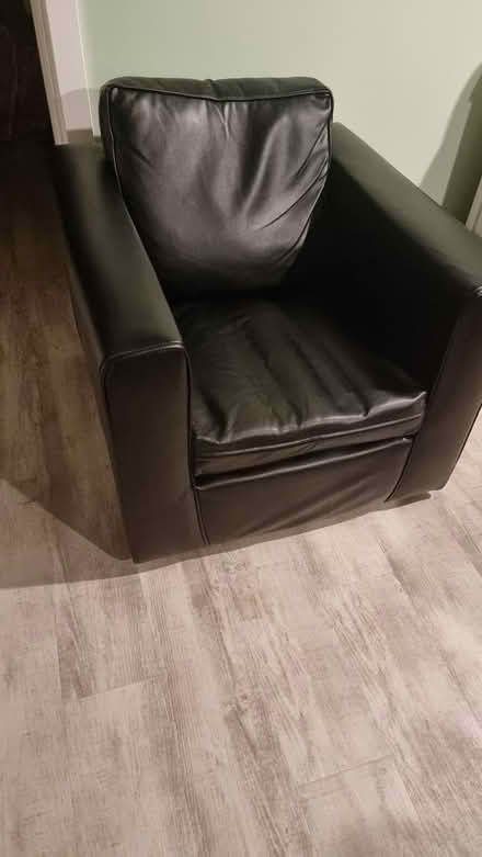 Photo of free Black chair (Neath) #1