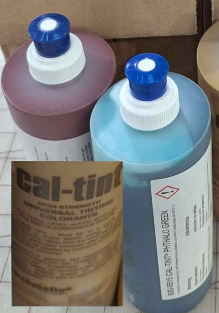 Photo of free Cal-Tint painters Tinting Colorants (Midtown) #1