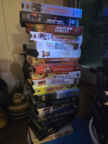 Photo of free Old vhs tapes (LES) #2