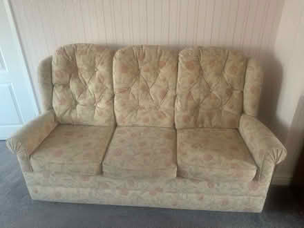 Photo of free Sofa - 3 seater couch (Lunts Heath WA8) #1