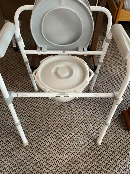 Photo of free medical grade potty chair unused (N Waltham near Trapelo Road) #2