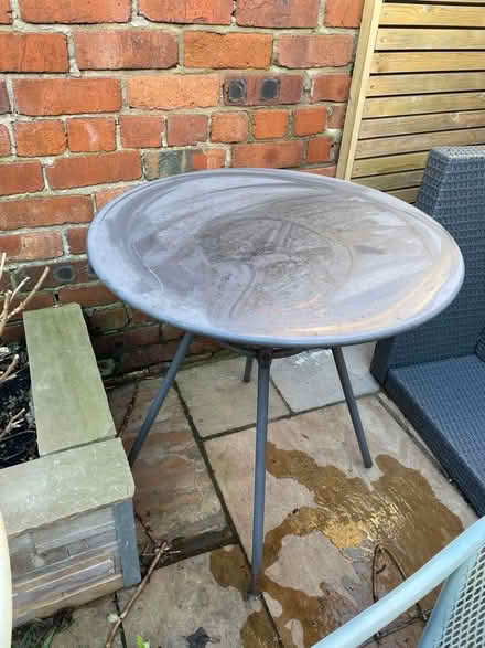 Photo of free Garden table and chairs (Hillcliffe WA4) #2