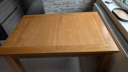 Photo of free Extendable oak dining table with 6 chairs (Charlton Village SP10) #2