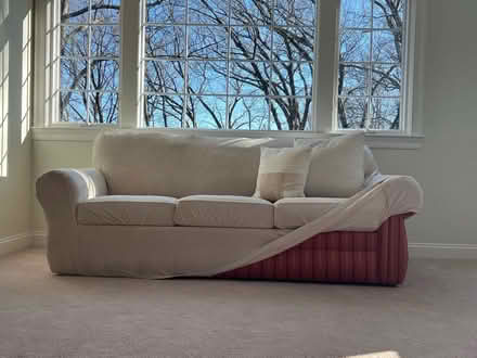 Photo of free Sleep sofa with slip cover (Hopkinton, ma) #1