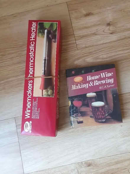 Photo of free Winemaker's thermostatic heater and book (Marston OX3) #1