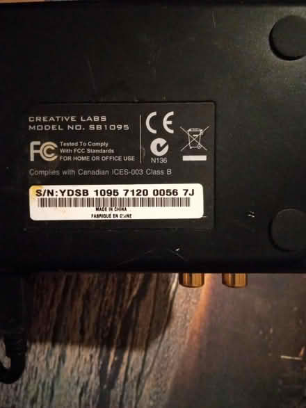 Photo of free Sound blaster (Brooklyn) #4