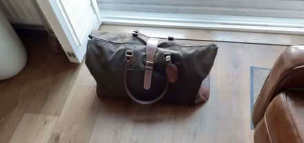 Photo of free Large leather travel bag (Beckfield YO26) #1