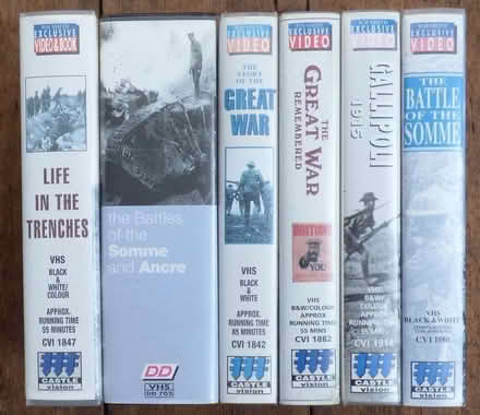 Photo of free Great War Video tapes (Pett CP TN35) #2