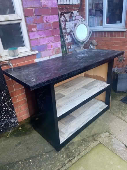 Photo of free Table, workbench , Demijohns (Llynclys SY10) #2