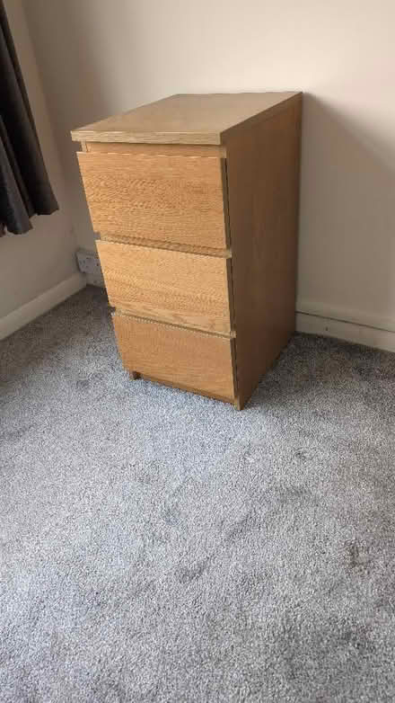 Photo of free 3 drawer chest (Charlton Village SP10) #1