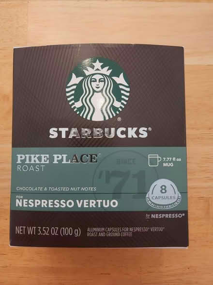 Photo of free Starbucks Nespresso capsules (Shoreline) #1