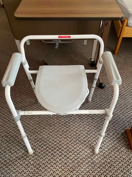 Photo of free medical grade potty chair unused (N Waltham near Trapelo Road) #1