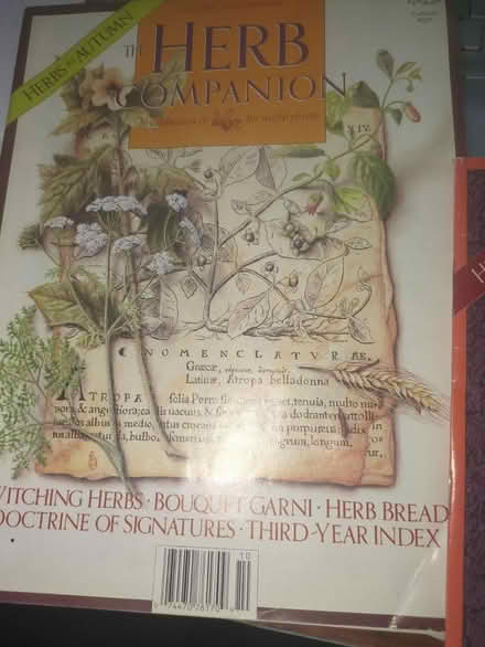 Photo of free 5 copies herb companion magazine (Leonardo/Middletown) #2