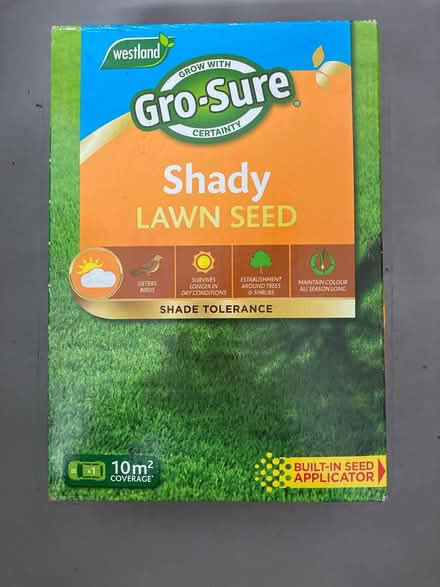 Photo of free Gro-sure shady lawn seed (Twickenham Green) #1