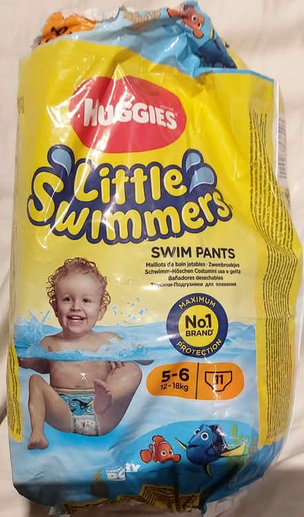 Photo of free Huggies swim pants 5-6 (TW1, Strawberry Hill) #2