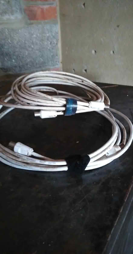 Photo of free Television Ariel cables X 2 (Fareham PO14) #1