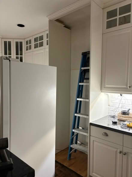 Photo of free Above fridge cabinet w/o doors (Littleton) #2