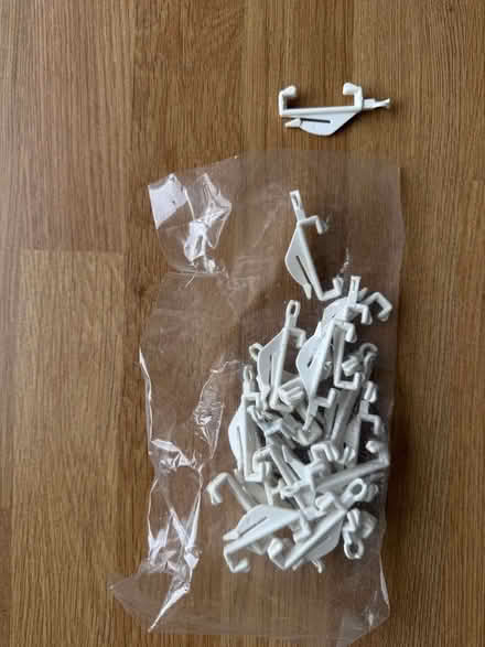 Photo of free Curtain rod hooks (Newlyn TR18) #1