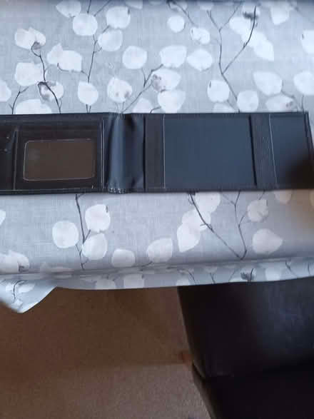 Photo of free Black cheque book holder, space for cards (Franche DY11) #1