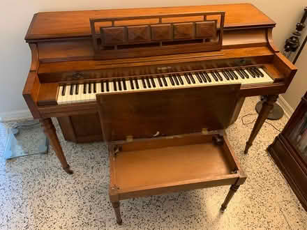 Photo of free Baldwin Piano with bench (South Downtown Orlando) #2