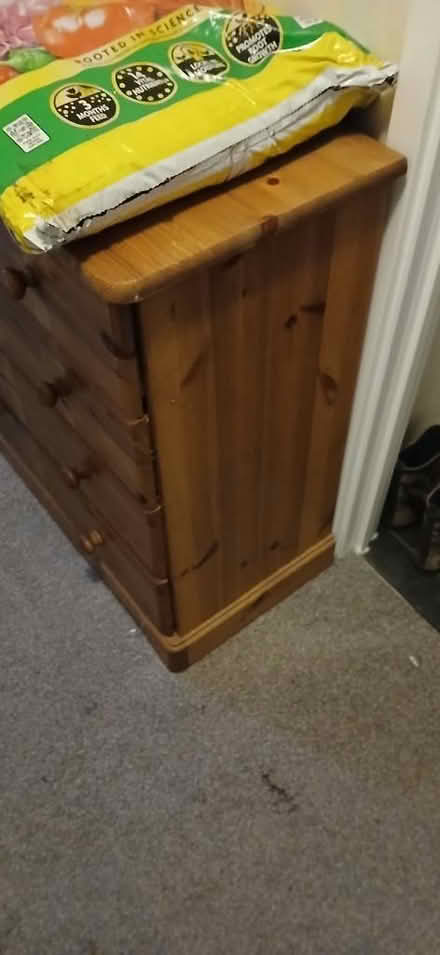 Photo of free Solid pine chest of drawers (Bishop's Stortford CM23) #2