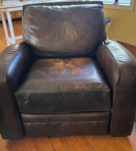 Photo of free Leather recliner (Arcata) #1